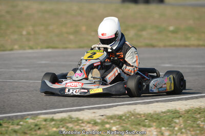 Sophie FERRER — 25/03/2012 : 2ème manche du Championnat du Sud 2012 à Rivesaltes (Photos Antoine Camblor) 2012 — karting