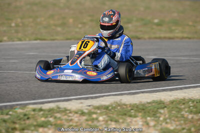 Camille MARASI — 25/03/2012 : 2ème manche du Championnat du Sud 2012 à Rivesaltes (Photos Antoine Camblor) 2012 — karting