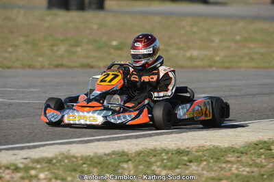 Maxime CHASSAGNE — 25/03/2012 : 2ème manche du Championnat du Sud 2012 à Rivesaltes (Photos Antoine Camblor) 2012 — karting