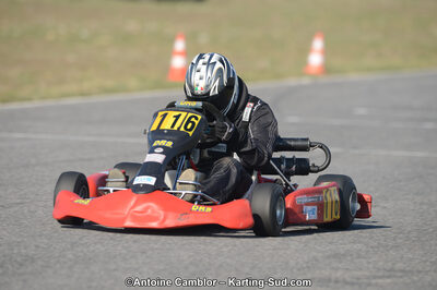 Emmanuel CACHEUX — 25/03/2012 : 2ème manche du Championnat du Sud 2012 à Rivesaltes (Photos Antoine Camblor) 2012 — karting