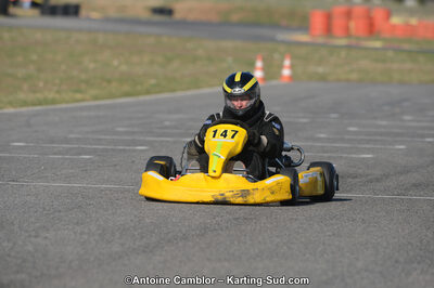 Bernard BAA PUYOULET — 25/03/2012 : 2ème manche du Championnat du Sud 2012 à Rivesaltes (Photos Antoine Camblor) 2012 — karting