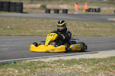 Bernard BAA PUYOULET — 25/03/2012 : 2ème manche du Championnat du Sud 2012 à Rivesaltes (Photos Antoine Camblor) 2012 — karting
