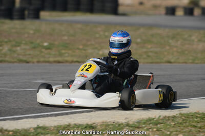 Thomas GILBERT — 25/03/2012 : 2ème manche du Championnat du Sud 2012 à Rivesaltes (Photos Antoine Camblor) 2012 — karting