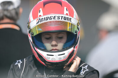 Olivia PAREDE — 25/03/2012 : 2ème manche du Championnat du Sud 2012 à Rivesaltes (Photos Antoine Camblor) 2012 — karting