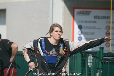 Sophie FERRER — 25/03/2012 : 2ème manche du Championnat du Sud 2012 à Rivesaltes (Photos Antoine Camblor) 2012 — karting