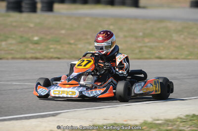 Maxime CHASSAGNE — 25/03/2012 : 2ème manche du Championnat du Sud 2012 à Rivesaltes (Photos Antoine Camblor) 2012 — karting