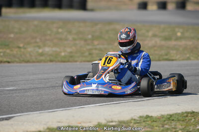 Camille MARASI — 25/03/2012 : 2ème manche du Championnat du Sud 2012 à Rivesaltes (Photos Antoine Camblor) 2012 — karting