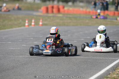 Steven SERVANT — 25/03/2012 : 2ème manche du Championnat du Sud 2012 à Rivesaltes (Photos Antoine Camblor) 2012 — karting