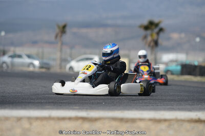 Thomas GILBERT — 25/03/2012 : 2ème manche du Championnat du Sud 2012 à Rivesaltes (Photos Antoine Camblor) 2012 — karting