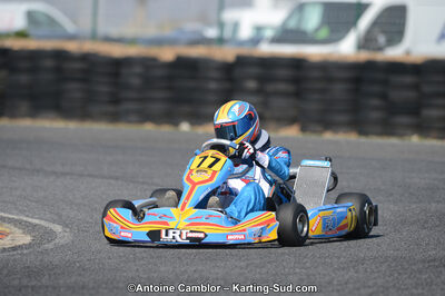 Jeannick DARFEUILLE — 25/03/2012 : 2ème manche du Championnat du Sud 2012 à Rivesaltes (Photos Antoine Camblor) 2012 — karting