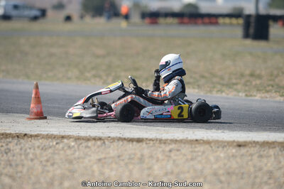 Sophie FERRER — 25/03/2012 : 2ème manche du Championnat du Sud 2012 à Rivesaltes (Photos Antoine Camblor) 2012 — karting