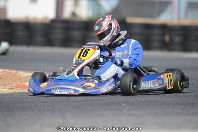 Camille MARASI — 25/03/2012 : 2ème manche du Championnat du Sud 2012 à Rivesaltes (Photos Antoine Camblor) 2012 — karting