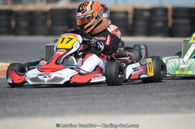 Thomas DROUET — 25/03/2012 : 2ème manche du Championnat du Sud 2012 à Rivesaltes (Photos Antoine Camblor) 2012 — karting