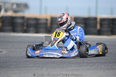 Camille MARASI — 25/03/2012 : 2ème manche du Championnat du Sud 2012 à Rivesaltes (Photos Antoine Camblor) 2012 — karting