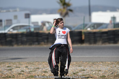 Jennifer RAYSSIGUIER — 25/03/2012 : 2ème manche du Championnat du Sud 2012 à Rivesaltes (Photos Antoine Camblor) 2012 — karting