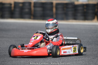 Ines POLI — 25/03/2012 : 2ème manche du Championnat du Sud 2012 à Rivesaltes (Photos Antoine Camblor) 2012 — karting