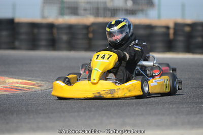 Bernard BAA PUYOULET — 25/03/2012 : 2ème manche du Championnat du Sud 2012 à Rivesaltes (Photos Antoine Camblor) 2012 — karting