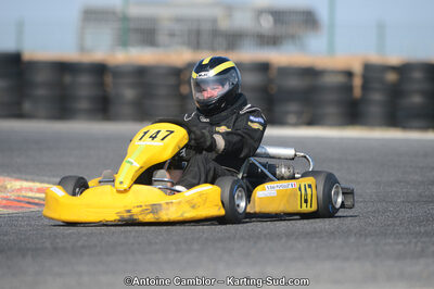 Bernard BAA PUYOULET — 25/03/2012 : 2ème manche du Championnat du Sud 2012 à Rivesaltes (Photos Antoine Camblor) 2012 — karting