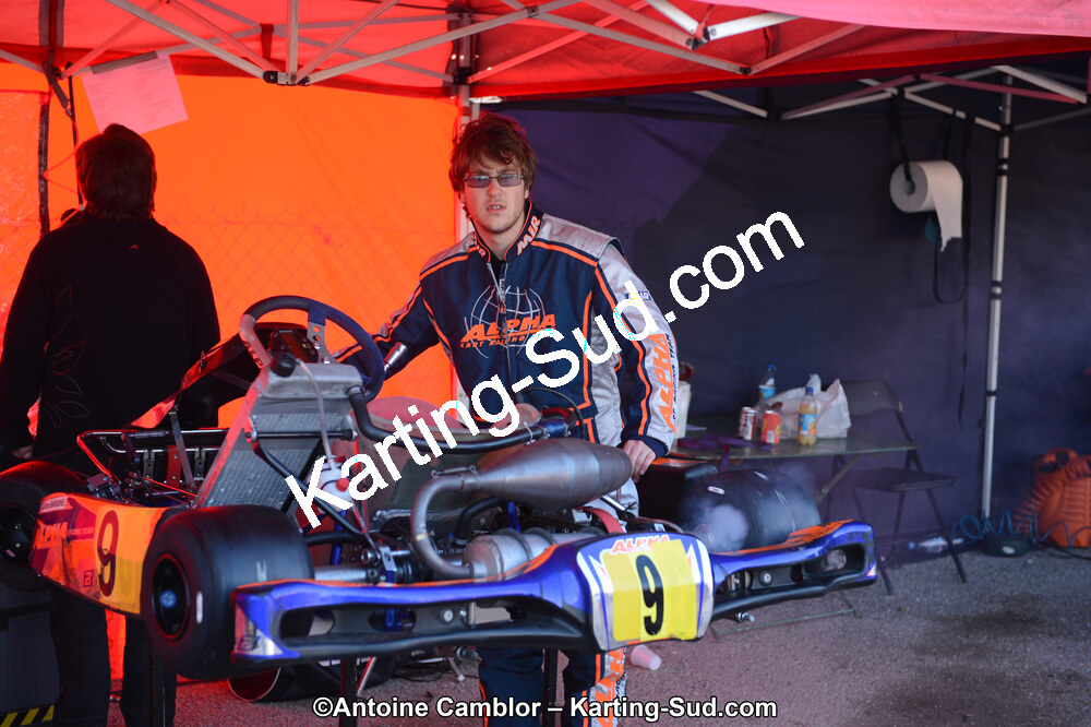 Johan BAROGHEL — 25/03/2012 : 2ème manche du Championnat du Sud 2012 à Rivesaltes (Photos Antoine Camblor) 2012 — karting