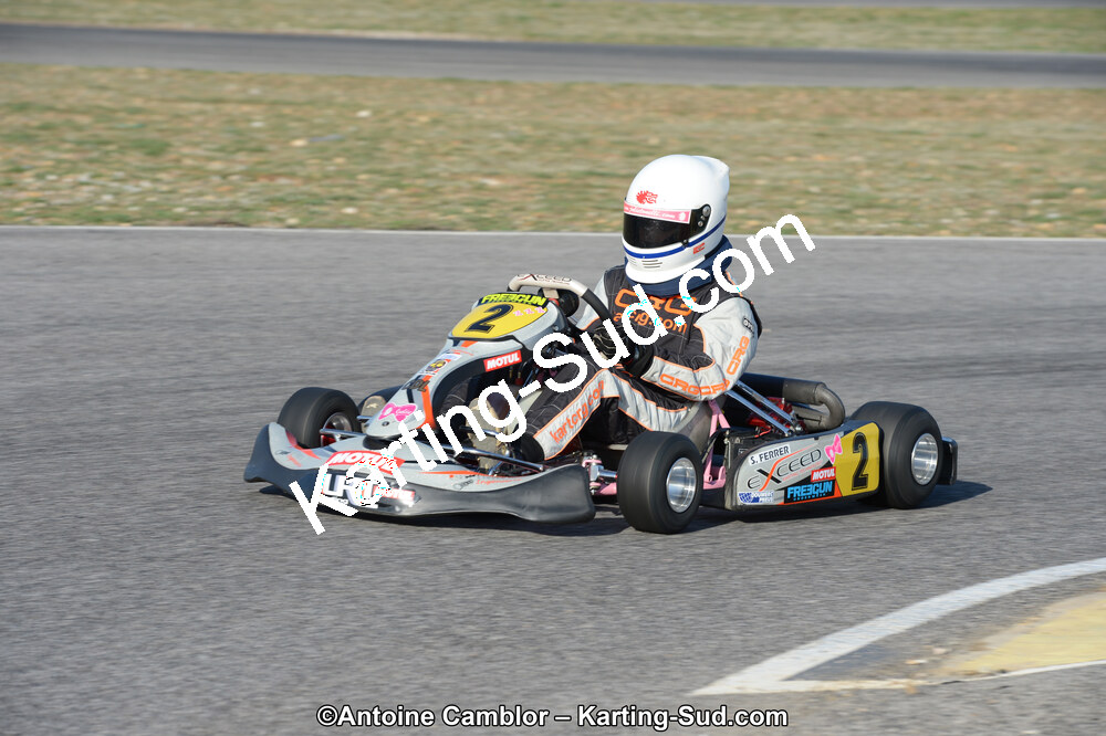 Sophie FERRER — 25/03/2012 : 2ème manche du Championnat du Sud 2012 à Rivesaltes (Photos Antoine Camblor) 2012 — karting