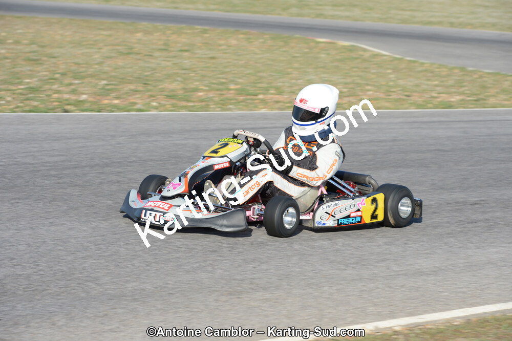 Sophie FERRER — 25/03/2012 : 2ème manche du Championnat du Sud 2012 à Rivesaltes (Photos Antoine Camblor) 2012 — karting