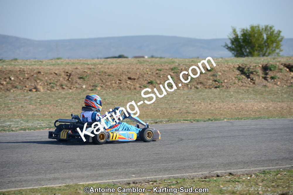 Jeannick DARFEUILLE — 25/03/2012 : 2ème manche du Championnat du Sud 2012 à Rivesaltes (Photos Antoine Camblor) 2012 — karting