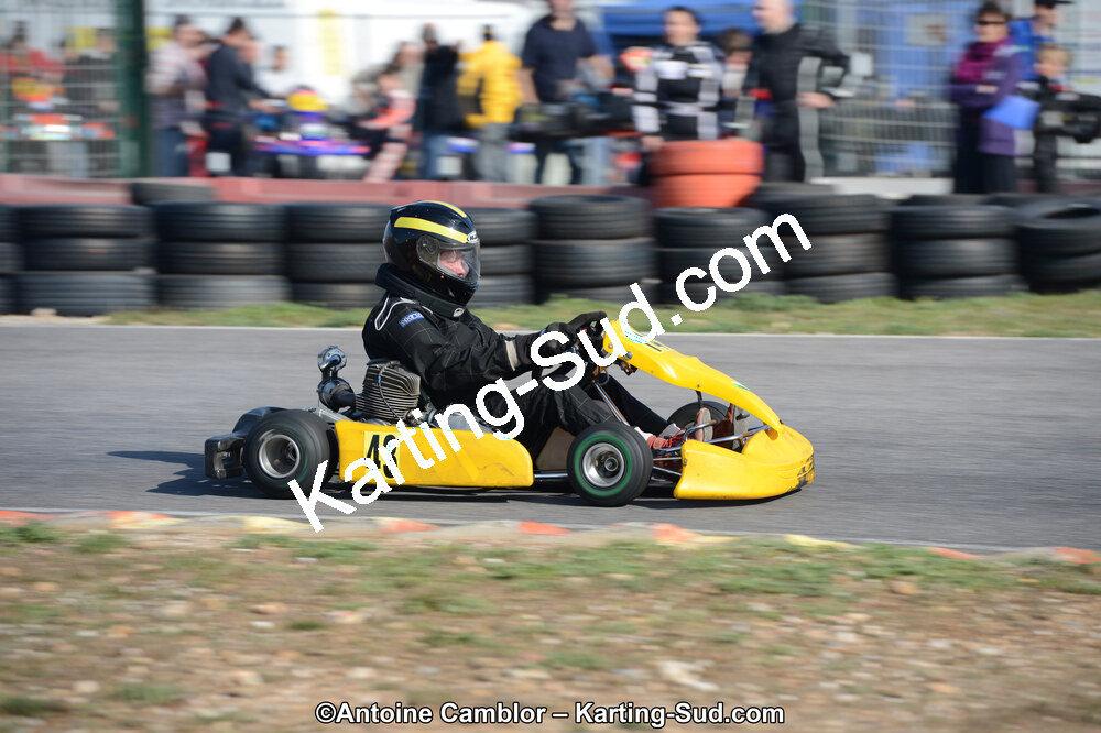 Bernard BAA PUYOULET — 25/03/2012 : 2ème manche du Championnat du Sud 2012 à Rivesaltes (Photos Antoine Camblor) 2012 — karting