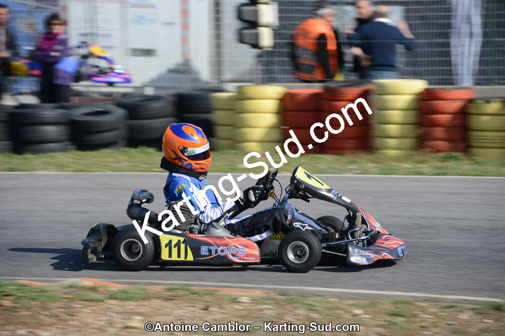 Pierre ECHE — 25/03/2012 : 2ème manche du Championnat du Sud 2012 à Rivesaltes (Photos Antoine Camblor) 2012 — karting
