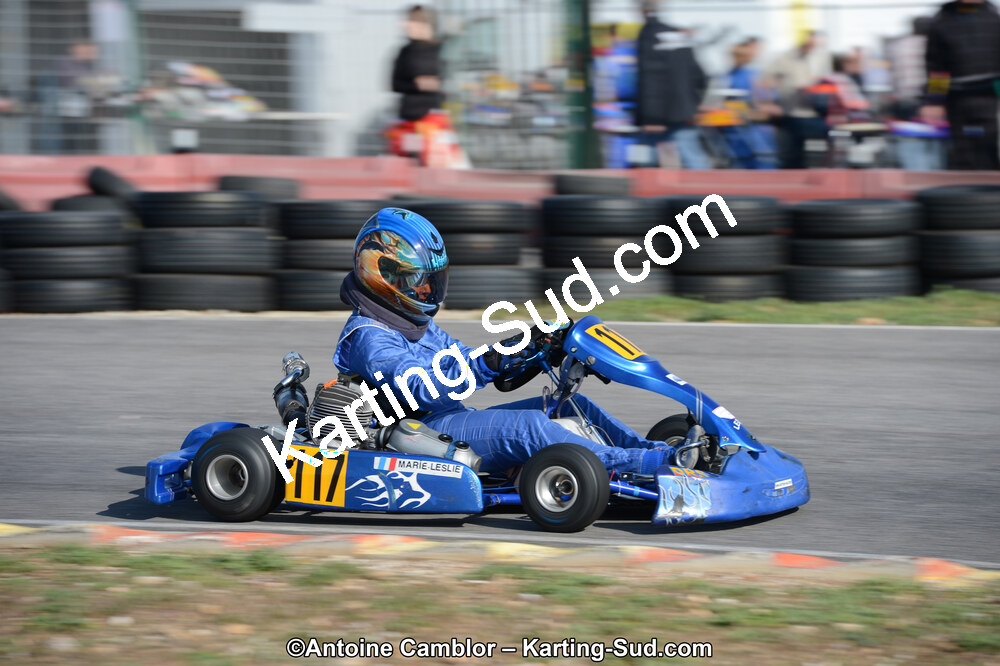 Leslie MARIE — 25/03/2012 : 2ème manche du Championnat du Sud 2012 à Rivesaltes (Photos Antoine Camblor) 2012 — karting