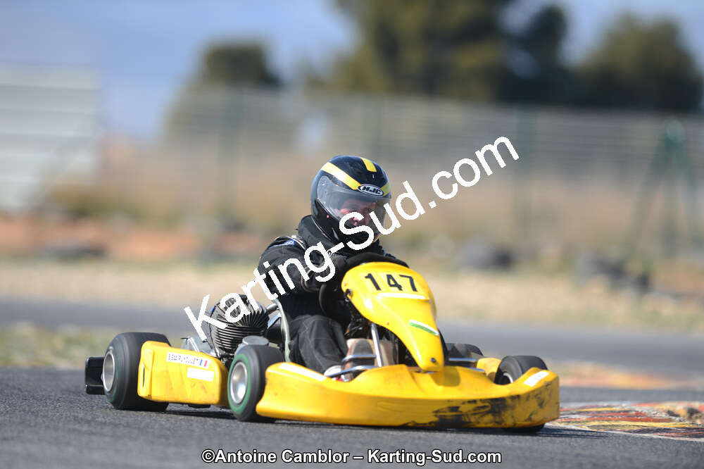 Bernard BAA PUYOULET — 25/03/2012 : 2ème manche du Championnat du Sud 2012 à Rivesaltes (Photos Antoine Camblor) 2012 — karting