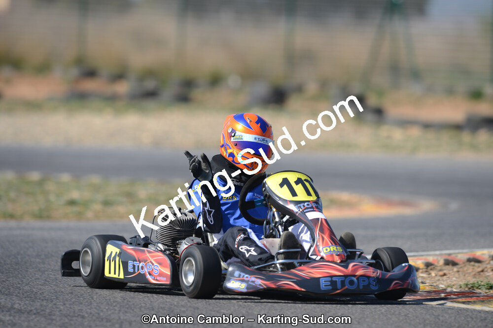 Pierre ECHE — 25/03/2012 : 2ème manche du Championnat du Sud 2012 à Rivesaltes (Photos Antoine Camblor) 2012 — karting