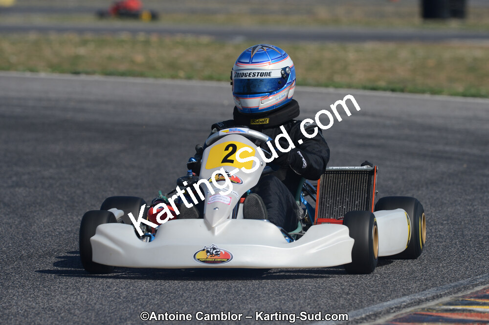 Thomas GILBERT — 25/03/2012 : 2ème manche du Championnat du Sud 2012 à Rivesaltes (Photos Antoine Camblor) 2012 — karting
