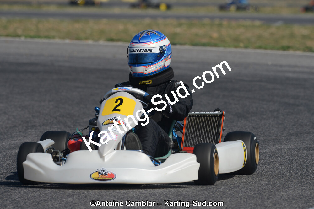 Thomas GILBERT — 25/03/2012 : 2ème manche du Championnat du Sud 2012 à Rivesaltes (Photos Antoine Camblor) 2012 — karting