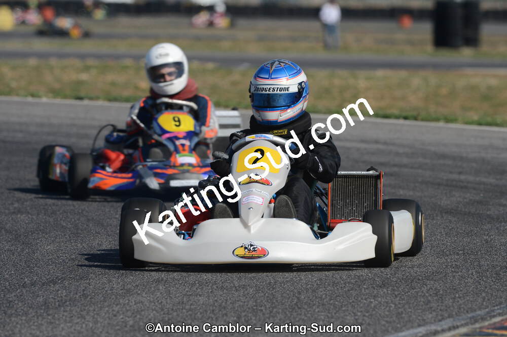 Thomas GILBERT — 25/03/2012 : 2ème manche du Championnat du Sud 2012 à Rivesaltes (Photos Antoine Camblor) 2012 — karting