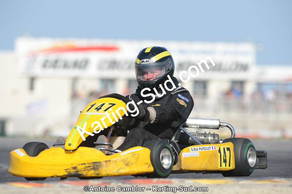 Bernard BAA PUYOULET — 25/03/2012 : 2ème manche du Championnat du Sud 2012 à Rivesaltes (Photos Antoine Camblor) 2012 — karting