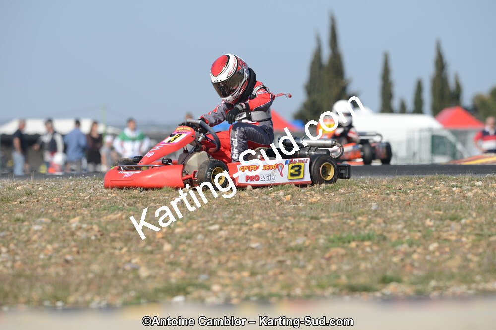 Ines POLI — 25/03/2012 : 2ème manche du Championnat du Sud 2012 à Rivesaltes (Photos Antoine Camblor) 2012 — karting