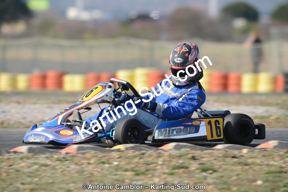 Camille MARASI — 25/03/2012 : 2ème manche du Championnat du Sud 2012 à Rivesaltes (Photos Antoine Camblor) 2012 — karting