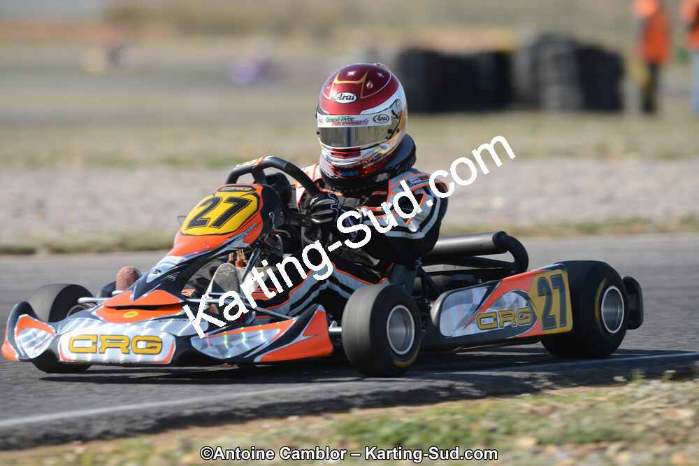 Maxime CHASSAGNE — 25/03/2012 : 2ème manche du Championnat du Sud 2012 à Rivesaltes (Photos Antoine Camblor) 2012 — karting