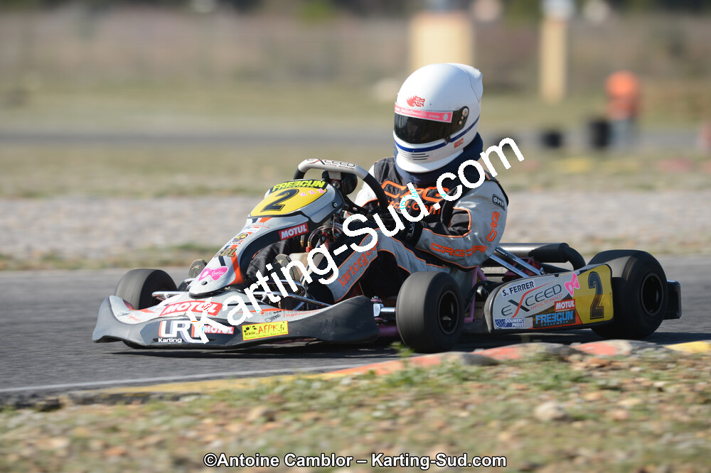Sophie FERRER — 25/03/2012 : 2ème manche du Championnat du Sud 2012 à Rivesaltes (Photos Antoine Camblor) 2012 — karting