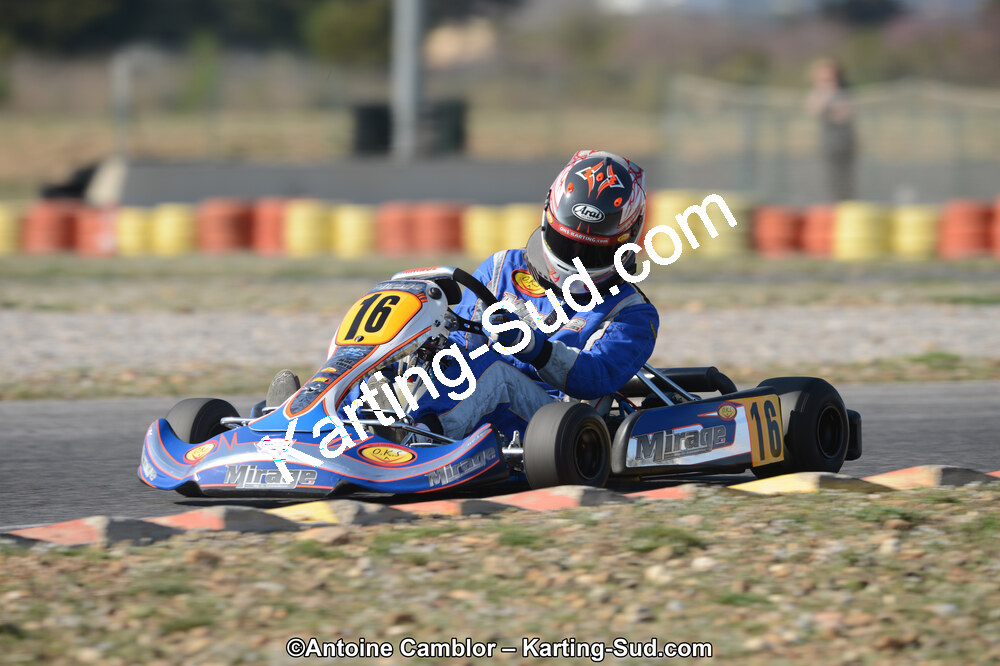Camille MARASI — 25/03/2012 : 2ème manche du Championnat du Sud 2012 à Rivesaltes (Photos Antoine Camblor) 2012 — karting