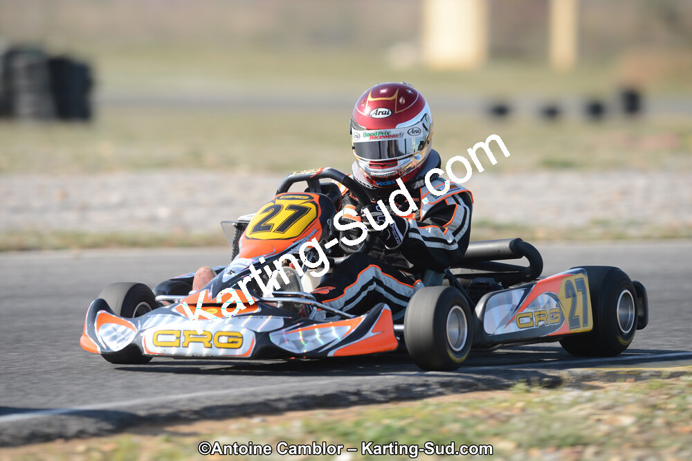 Maxime CHASSAGNE — 25/03/2012 : 2ème manche du Championnat du Sud 2012 à Rivesaltes (Photos Antoine Camblor) 2012 — karting