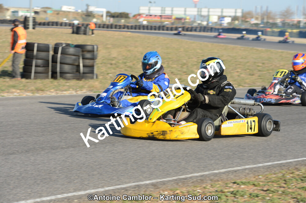 Bernard BAA PUYOULET — 25/03/2012 : 2ème manche du Championnat du Sud 2012 à Rivesaltes (Photos Antoine Camblor) 2012 — karting