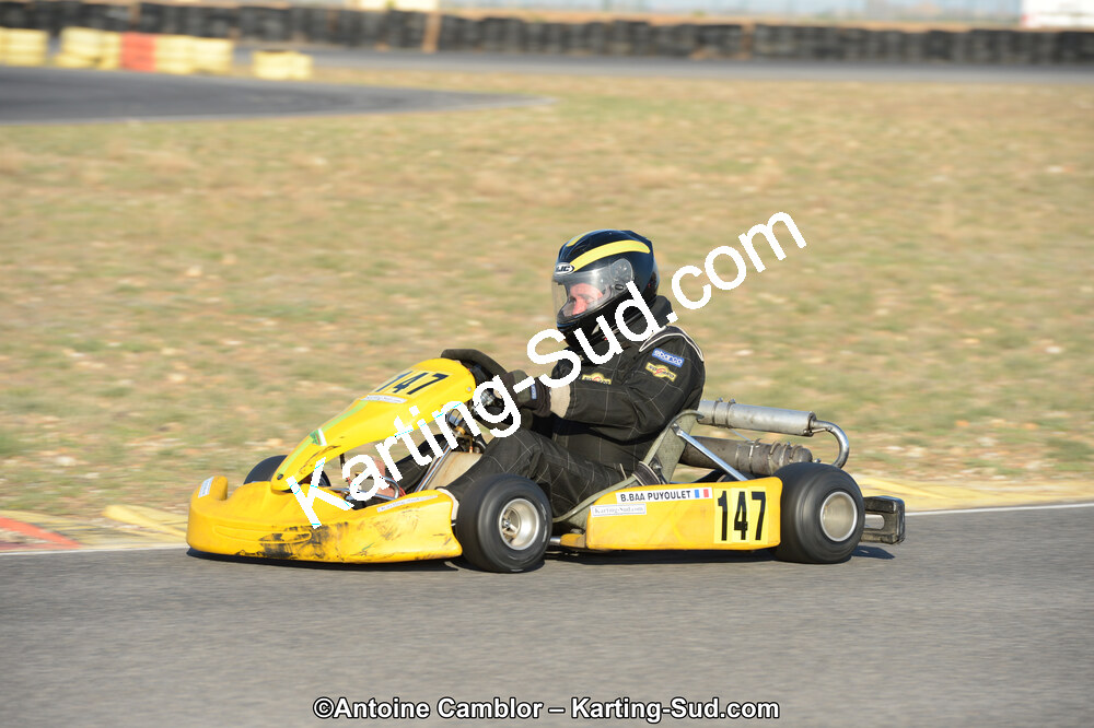 Bernard BAA PUYOULET — 25/03/2012 : 2ème manche du Championnat du Sud 2012 à Rivesaltes (Photos Antoine Camblor) 2012 — karting