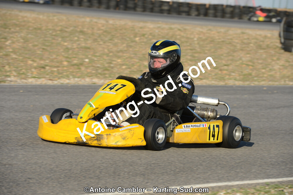 Bernard BAA PUYOULET — 25/03/2012 : 2ème manche du Championnat du Sud 2012 à Rivesaltes (Photos Antoine Camblor) 2012 — karting