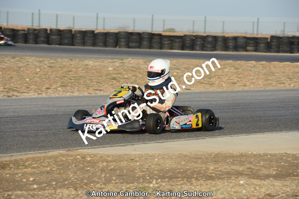 Sophie FERRER — 25/03/2012 : 2ème manche du Championnat du Sud 2012 à Rivesaltes (Photos Antoine Camblor) 2012 — karting