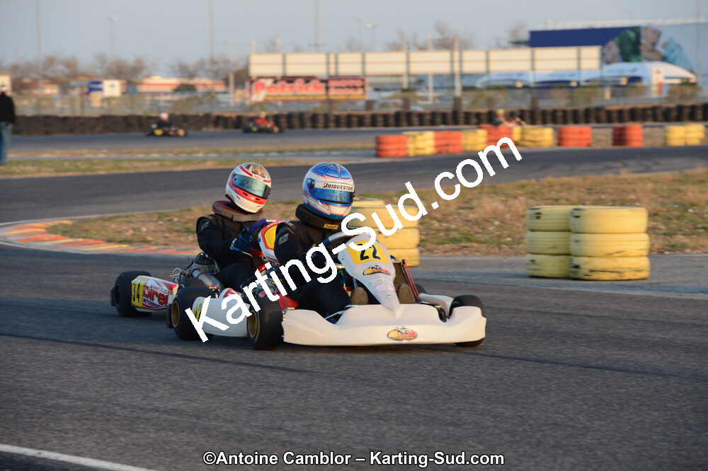Thomas GILBERT — 25/03/2012 : 2ème manche du Championnat du Sud 2012 à Rivesaltes (Photos Antoine Camblor) 2012 — karting