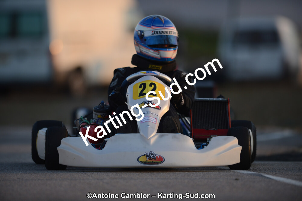 Thomas GILBERT — 25/03/2012 : 2ème manche du Championnat du Sud 2012 à Rivesaltes (Photos Antoine Camblor) 2012 — karting