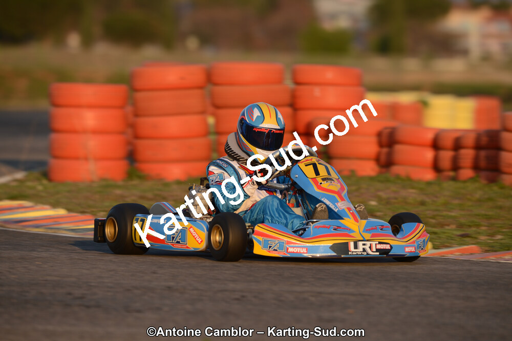 Jeannick DARFEUILLE — 25/03/2012 : 2ème manche du Championnat du Sud 2012 à Rivesaltes (Photos Antoine Camblor) 2012 — karting