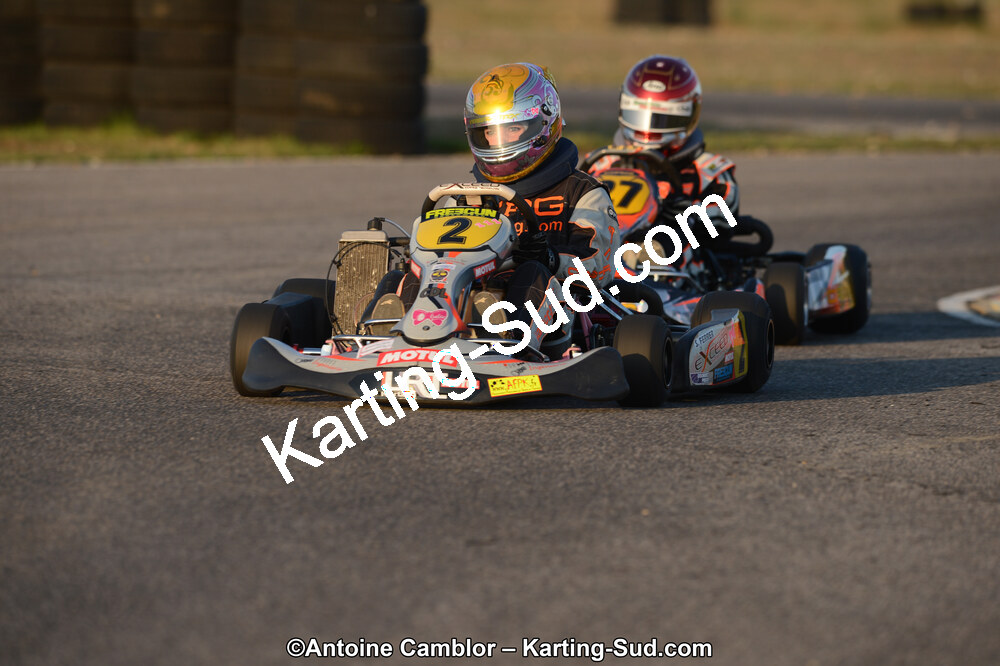 Sophie FERRER — 25/03/2012 : 2ème manche du Championnat du Sud 2012 à Rivesaltes (Photos Antoine Camblor) 2012 — karting