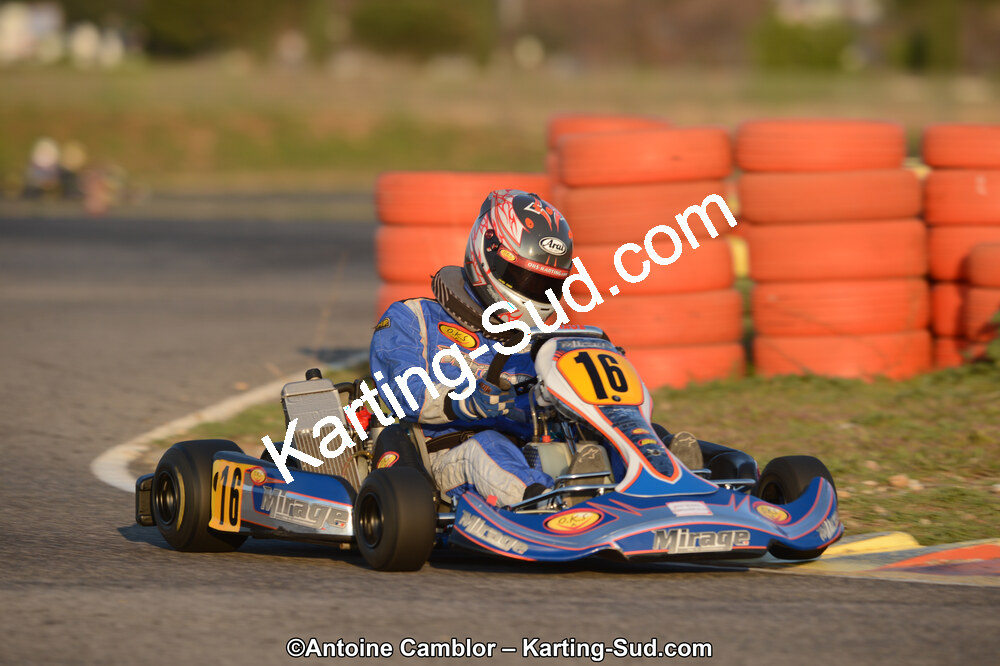 Camille MARASI — 25/03/2012 : 2ème manche du Championnat du Sud 2012 à Rivesaltes (Photos Antoine Camblor) 2012 — karting